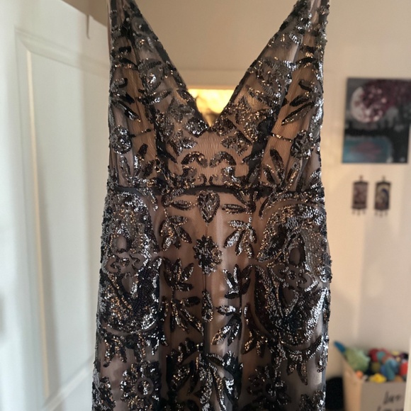 BCBGMax Embellished Evening Gown - Picture 6 of 11